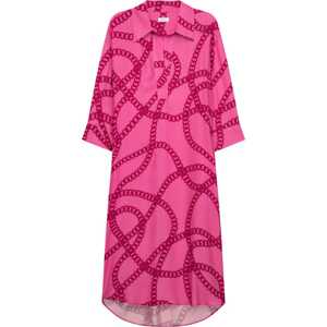 SEIDENSTICKER Košilové šaty pink / malinová