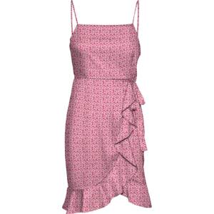 VERO MODA Koktejlové šaty 'Henna' fialová / pink