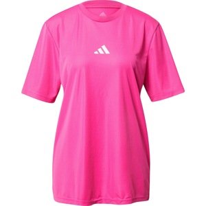 ADIDAS SPORTSWEAR Funkční tričko světlemodrá / žlutá / pink / bílá