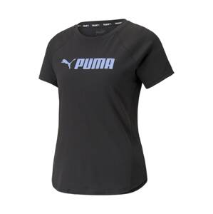 PUMA Funkční tričko nebeská modř / černá