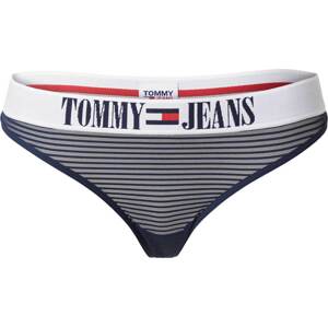 Tommy Jeans Tanga námořnická modř / červená / bílá