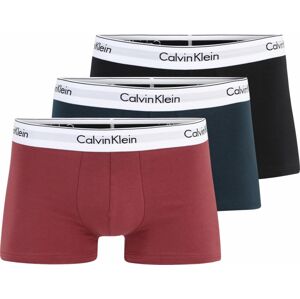 Calvin Klein Underwear Boxerky modrá / tmavě růžová / černá / bílá
