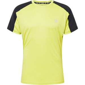 DARE2B Funkční tričko 'Discernible II' svítivě žlutá / stříbrně šedá / černá