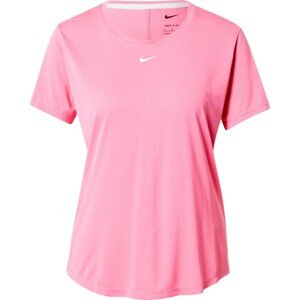 NIKE Funkční tričko světle růžová / bílá