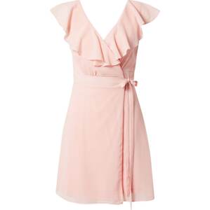 TFNC Koktejlové šaty 'JANEAN' světle růžová