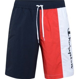 Champion Authentic Athletic Apparel Plavecké šortky námořnická modř / červená / bílá