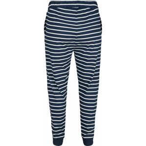 Zizzi Pyžamové kalhoty 'MSOMA' noční modrá / bílá