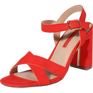 Dorothy Perkins Páskové sandály 'Selena' korálová