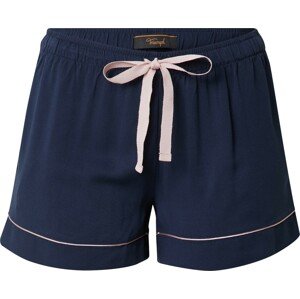 TRIUMPH Pyžamové kalhoty námořnická modř / růžová