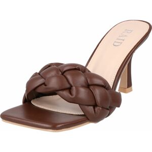 Raid Pantofle 'SANDRA' čokoládová