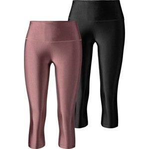 LASCANA ACTIVE Sportovní kalhoty pink / černá