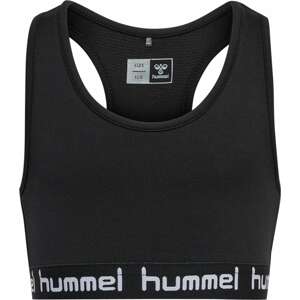 Hummel Sportovní top 'Mimmi' černá / bílá