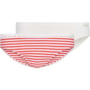 Skiny Spodní prádlo 'Rio' světle růžová / oranžově červená / bílá