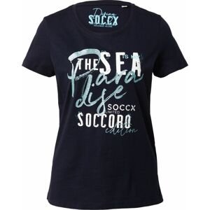 Soccx Tričko námořnická modř
