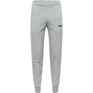 PUMA Sportovní kalhoty šedý melír