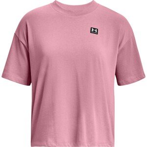 UNDER ARMOUR Funkční tričko pink / bílá