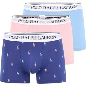 Polo Ralph Lauren Boxerky světlemodrá / tmavě modrá / světle růžová / černá / bílá