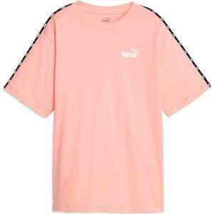 PUMA Funkční tričko růžová / černá / bílá