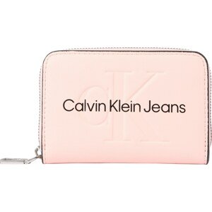 Calvin Klein Jeans Peněženka světle růžová / černá
