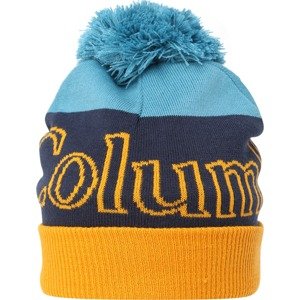 COLUMBIA Sportovní čepice 'Polar Powder' světlemodrá / tmavě modrá / oranžová