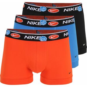 NIKE Sportovní spodní prádlo nebeská modř / oranžová / černá / bílá