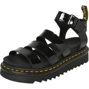 Páskové sandály 'Chunky Blaire' Dr. Martens černá