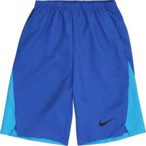 Sportovní kalhoty Nike královská modrá / světlemodrá / černá