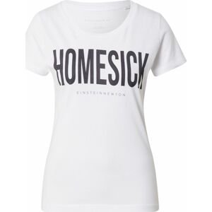 Tričko 'Homesick' einstein & newton černá / bílá