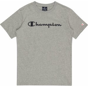 Tričko Champion Authentic Athletic Apparel šedý melír