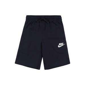 Kalhoty Nike Sportswear námořnická modř / bílá