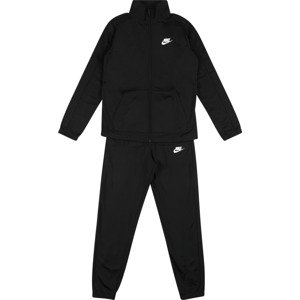 Tepláková souprava Nike Sportswear černá / bílá