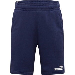 Sportovní kalhoty Puma noční modrá / bílá