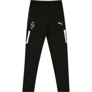 Sportovní kalhoty 'Neymar' Puma černá / bílá