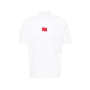Tričko 'Dabagari214' HUGO červená / bílá