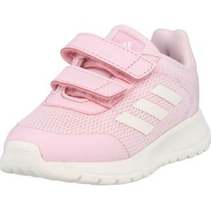 Sportovní boty 'Tensaur' ADIDAS SPORTSWEAR pastelově růžová / bílá