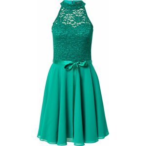 Koktejlové šaty SWING smaragdová