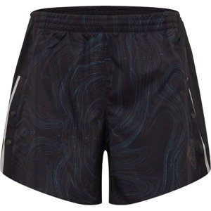 Sportovní kalhoty 'Designed for Running for the Oceans' ADIDAS SPORTSWEAR modrá / šedá / černá