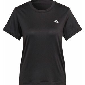 Funkční tričko 'Aeroready Minimal' adidas performance černá / bílá