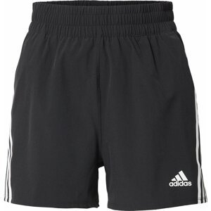 Sportovní kalhoty 'Trainicons 3-Stripes' ADIDAS SPORTSWEAR černá / bílá