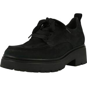 Šněrovací boty Gabor černá