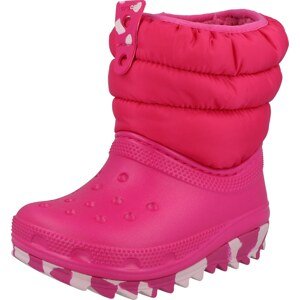 Sněhule Crocs pink