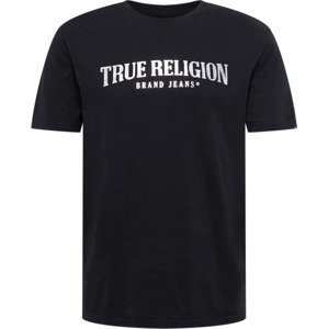 Tričko True Religion černá / bílá