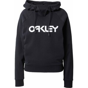 Sportovní mikina Oakley černá / bílá