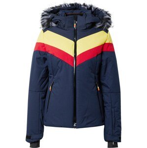 Sportovní bunda 'ELECTRA' icepeak marine modrá / žlutá / červená / černá