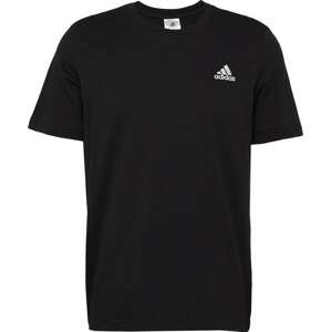 Funkční tričko 'Essentials' ADIDAS SPORTSWEAR černá / bílá