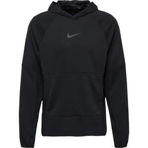 Sportovní mikina Nike šedá / černá