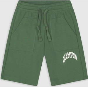 Kalhoty Champion Authentic Athletic Apparel zelená / bílá