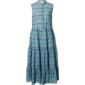 Košilové šaty 'Mila' 0039 italy nebeská modř / světlemodrá / zelená / bílá