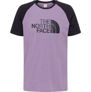 Tričko The North Face světle fialová / černá