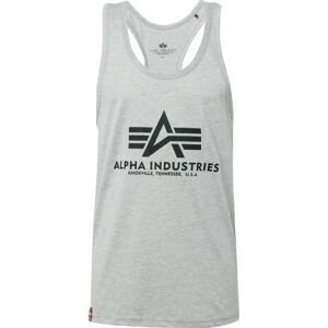 Tričko alpha industries šedá / černá